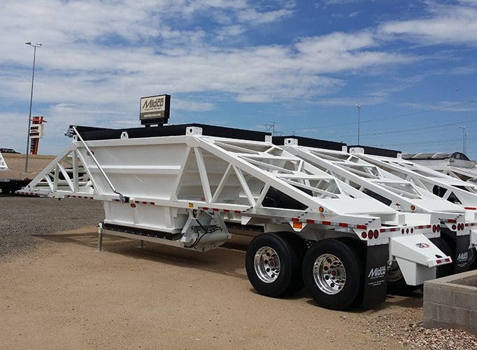 2017 CPS Lightweight Belly Dump Trailer In Stock at Midco Sales