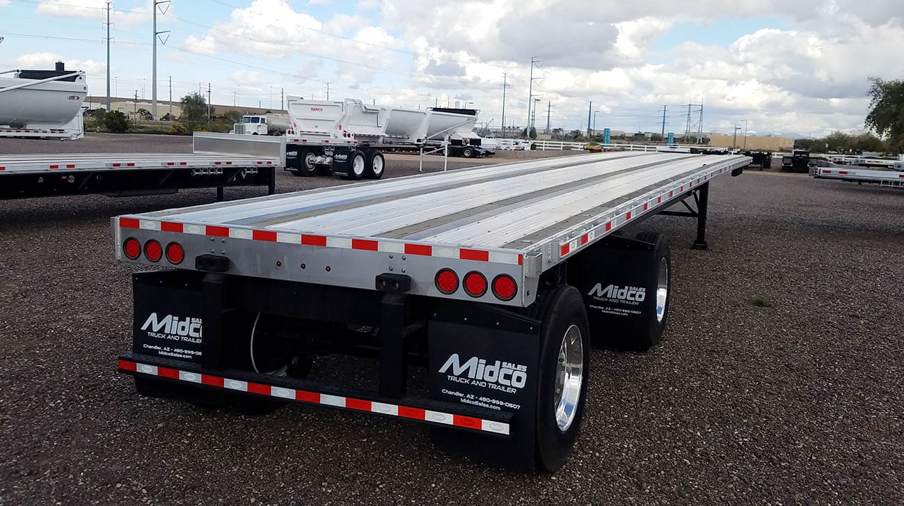 Dorsey Combo Giant Flatbed 48' x 102" Flatbed Trailer Midco Sales