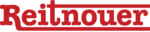 Reitnouer aluminum flatbed company logo in red text