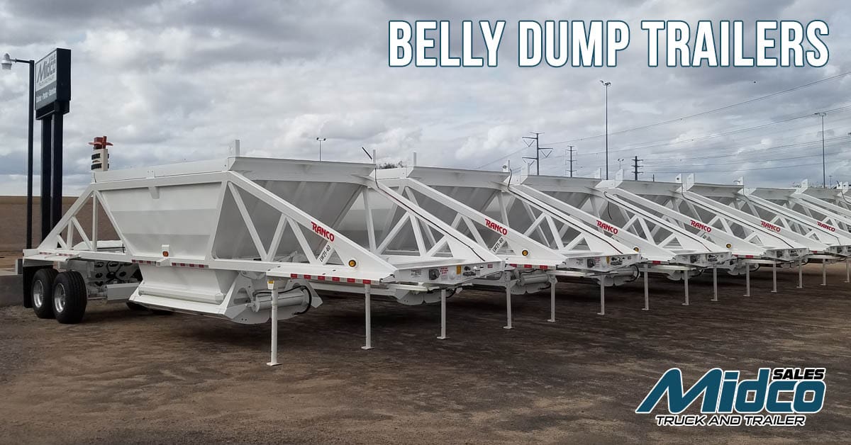 Belly Dump Trailers For Sale New & Used Bottom Dumps Midco Sales