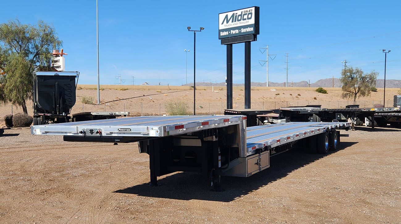 Prestige 53' Combo Drop Deck Trailer Midco Sales