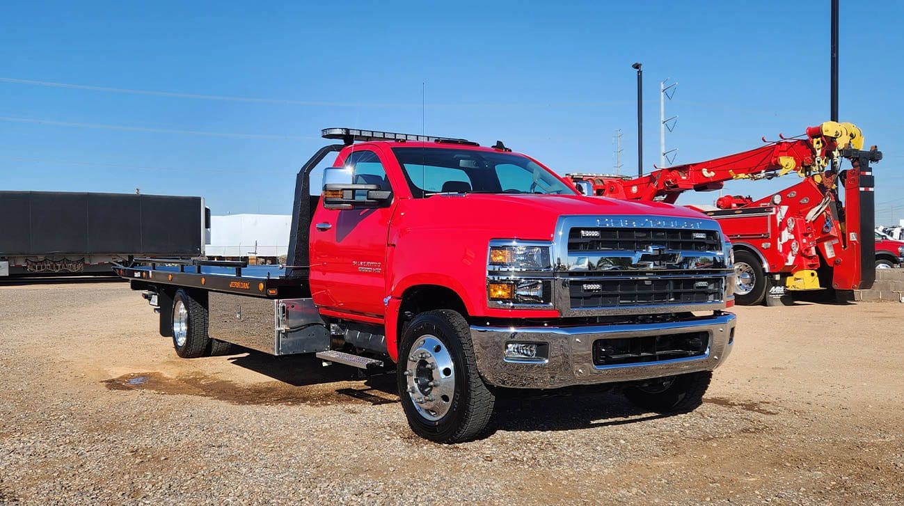 Chevy Silverado 6500HD JerrDan Rollback Midco Sales