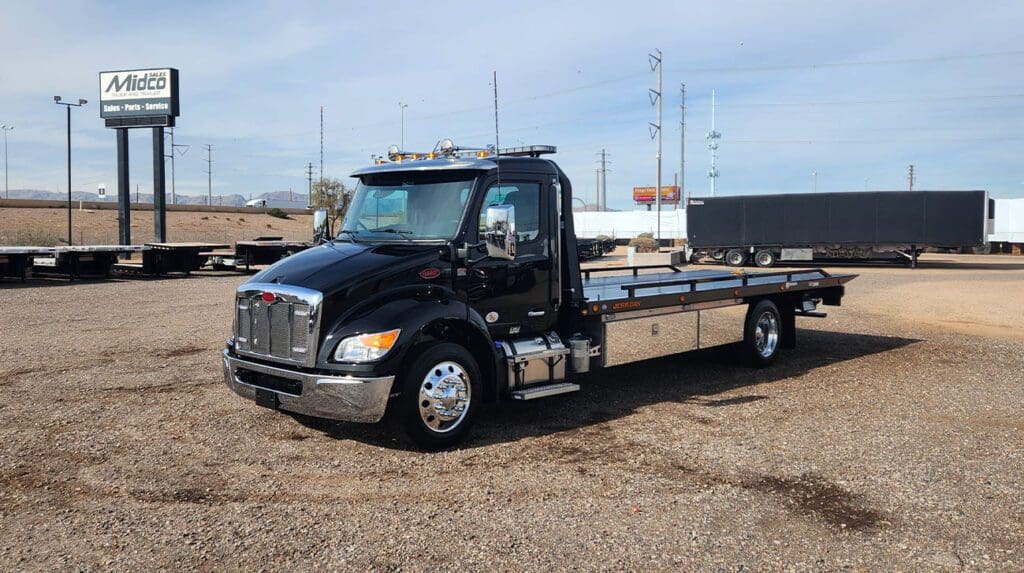 Peterbilt 536 Rollback Tow Truck JerrDan Midco Sales