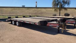 Black Interstate trailer with ramp