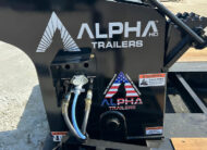 Alpha HD 110 HDG SF 18 55 ton lowboy trailer - 06 - rgn gooseneck, adjustable ride height