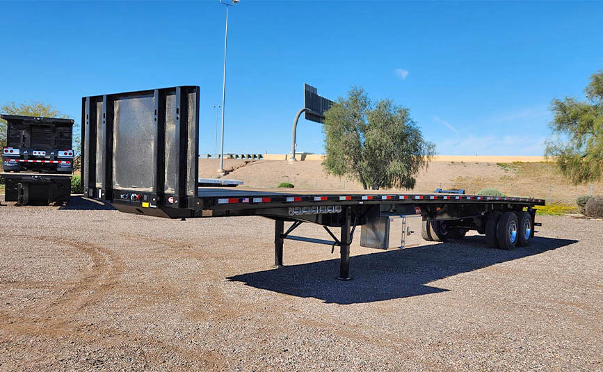 Dorsey Flatbed with Forklift Kit