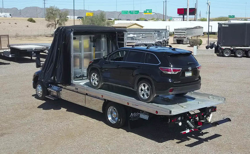 2024 Kenworth Sliding Tarp Carrier Rollback