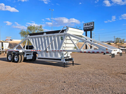 belly dump trailer for sale - 2026 Armor Lite bottom dump - 01 - view from the side