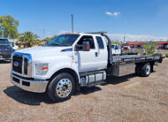 2023 Ford F650 used Jerrdan rollback tow truck - 02 - driver side view
