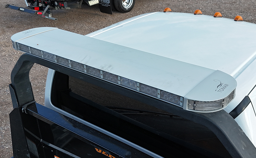 2023 Ford F650 used Jerrdan rollback tow truck - 18 - tomar lightbar