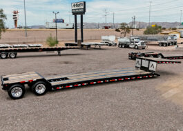 2026 alpha hd a80mg double drop trailer - 01 - top view
