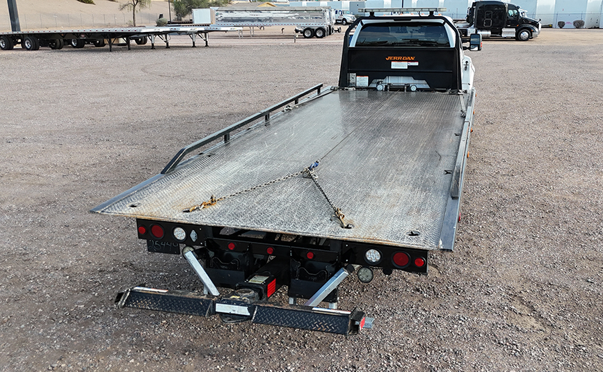 Ford F560 rollback tow truck for sale - Jerr-Dan - 06 - jerrdan rollback deck and wheel lift