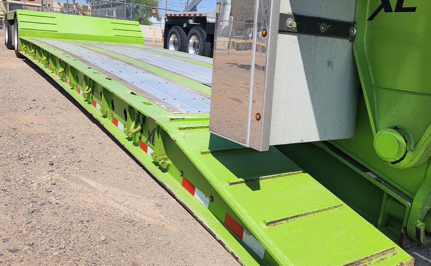 2022 xl specialized xl70hdg double drop trailer - 08 - front deck ramps