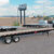 2026 dorsey steel giant flatbed trailer forklift kit - 01 - aerial top view, passenger side