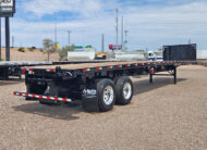 2026 dorsey steel giant flatbed trailer forklift kit - 02 - rear view