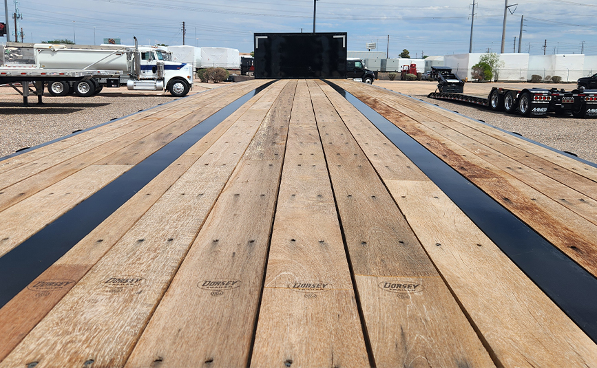 2026 dorsey steel giant flatbed trailer forklift kit - 06 - wood trailer deck