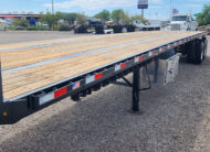 2026 dorsey steel giant flatbed trailer forklift kit - 07 - driver side, side rail, sliding winches, toolbox