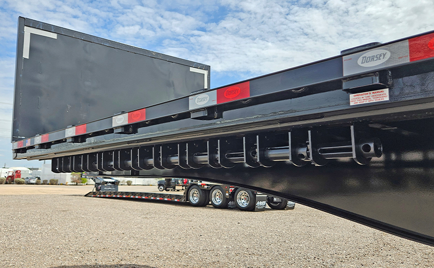 2026 dorsey steel giant flatbed trailer forklift kit - 08 - sliding winch track