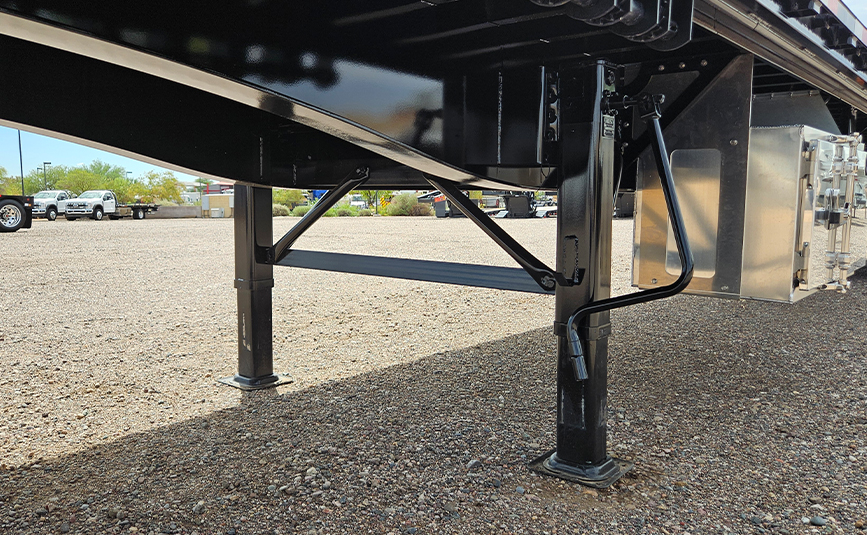2026 dorsey steel giant flatbed trailer forklift kit - 12 - landing gear legs