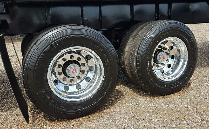 2026 dorsey steel giant flatbed trailer forklift kit - 15 - tandem axles, tires, aluminum wheels