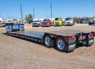 alpha hd 80mge extendable double drop trailer - 04 - side rear view