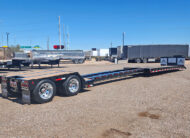 alpha hd 80mge extendable double drop trailer - 08 - side view, trialer extended