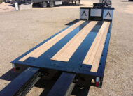 alpha hd 80mge extendable double drop trailer - 13 - main deck extended