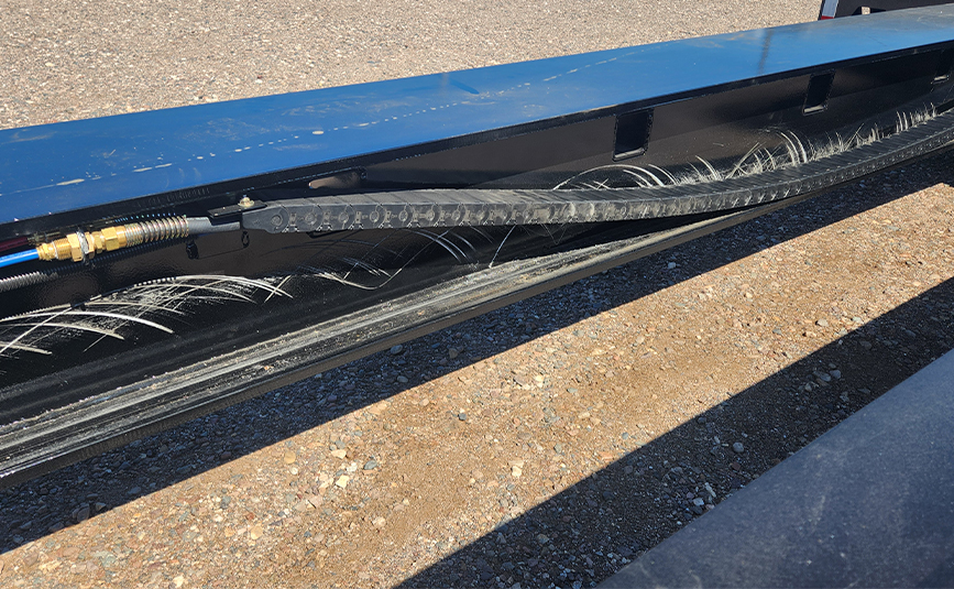 alpha hd 80mge extendable double drop trailer - 14-1 - extending tracks, lines, hoses