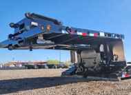alpha hd 80mge extendable double drop trailer - 18 - mechanical gooseneck under side, king pin, double donut