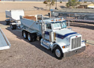 2003 peterbilt 378 transfer truck & trailer - 07 - top view, front, passenger side