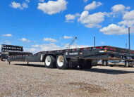 2018 trail eze te80xt hydraulic tail trailer - 04 - low angle driver side, rear