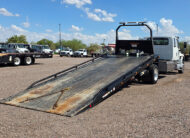 2022 used international mv607 jerr-dan rollltack tow truck - 10 - rollback tilted down, rear view