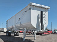 2026 armor lite high side demolition end dump scrap trailer - 07 - front side angle view