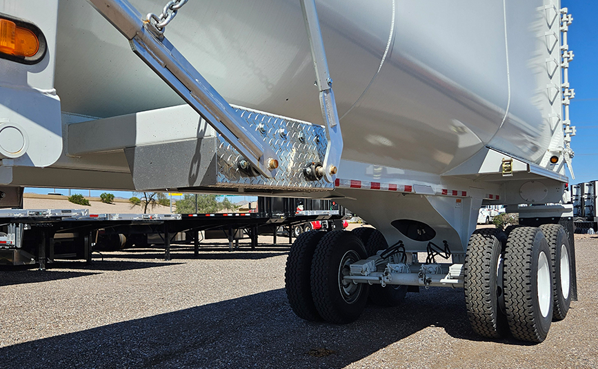 2026 armor lite high side demolition end dump scrap trailer - 18 - tarp system, axles