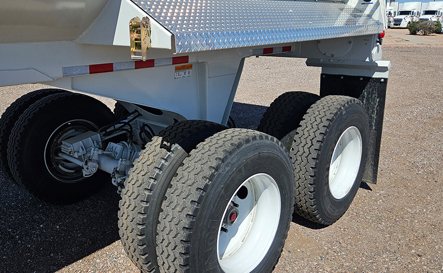 2026 armor lite high side demolition end dump scrap trailer - 20 - wheels, tires, fender