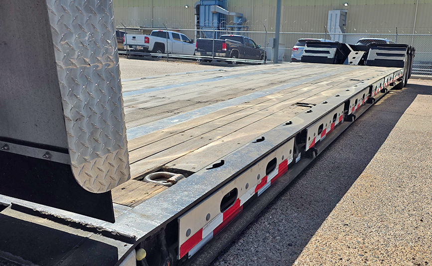 2022 xl specialized xl80 mfg double drop trailer - 08-1 - trailer driver side
