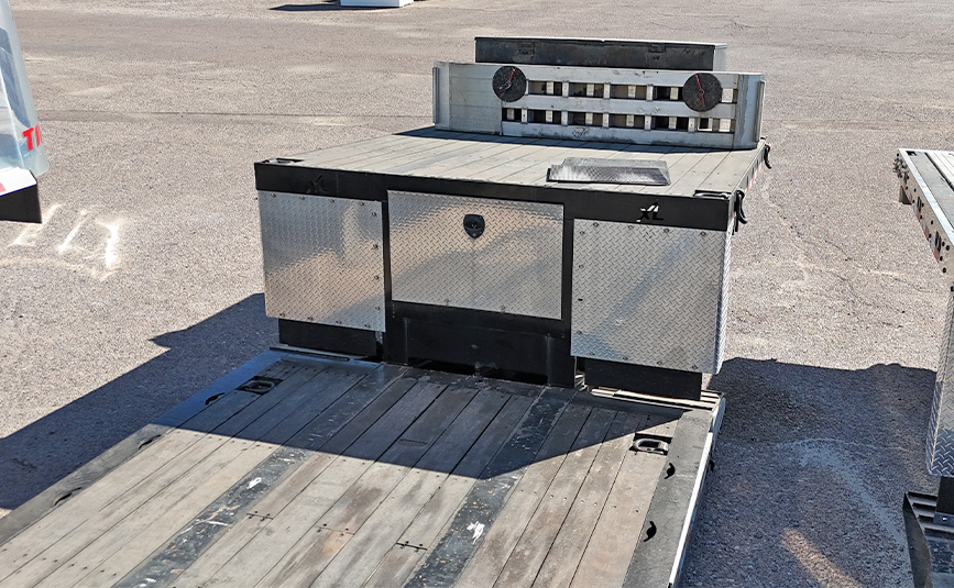 2022 xl specialized xl80 mfg double drop trailer - 10 - front mechanical detachable gooseneck