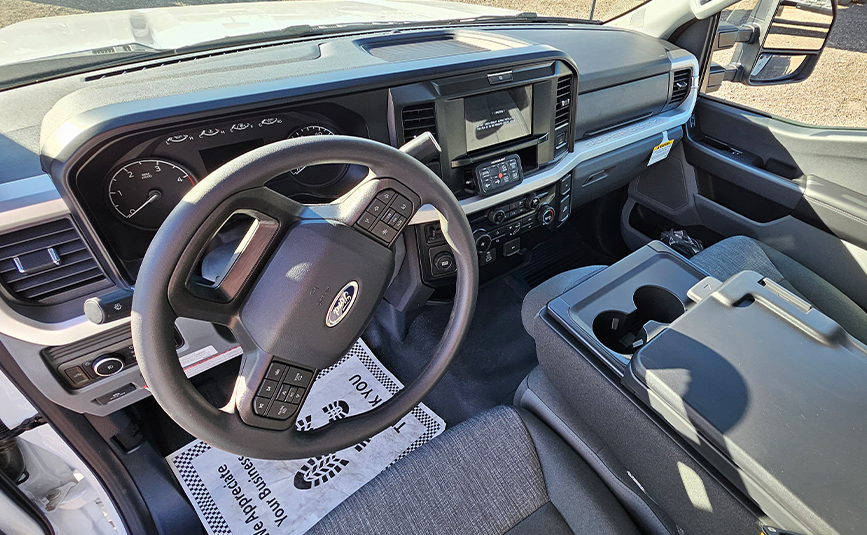 2025 Ford F550 XLT Jerr-Dan MPL-NGS Wrecker Repo Truck - 16 - interior, steering wheel, dashboard