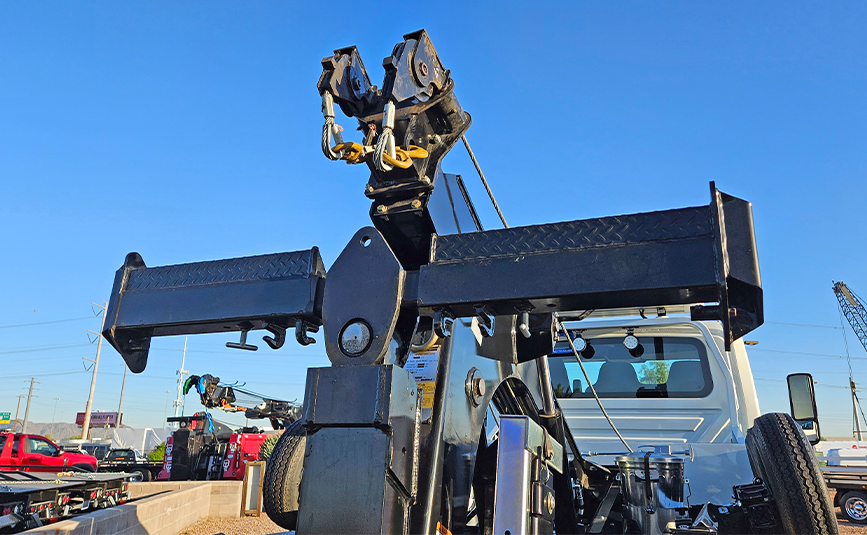 2025 international mv607 Jerr-Dan MPL60 wrecker tow truck - 08-2 - wheel lift manual grid