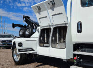 2025 international mv607 Jerr-Dan MPL60 wrecker tow truck - 11-1 - tunnel box toolbox open doors