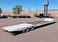 2026 landoll 930 E-51-15 traveling tail trailer - 01 - full trailer view, aerial view