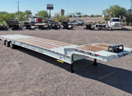 2026 landoll 930 E-51-15 traveling tail trailer - 02 - aerial front view, passenger side