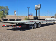 2026 landoll 930 E-51-15 traveling tail trailer - 03 - low angle view, rear passenger side