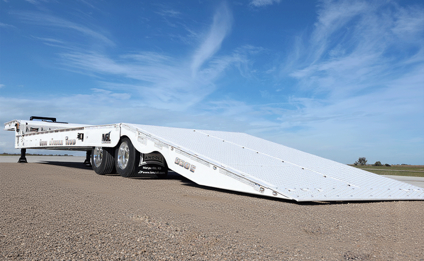 2026 landoll 930 E-51-15 traveling tail trailer -22 - tail tilted down