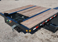 2026 used xl specialized xl80 HDGE extendable double drop trailer -06 - gooseneck top, gladhands, d-rings, flip neck brackets