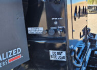 2026 used xl specialized xl80 HDGE extendable double drop trailer -12 - lock pin release, pony motor choke throttle