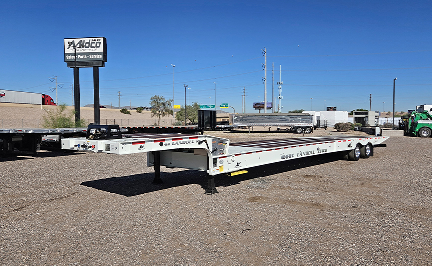 2026 landoll 930 traveling tail trailer - 01 - side view