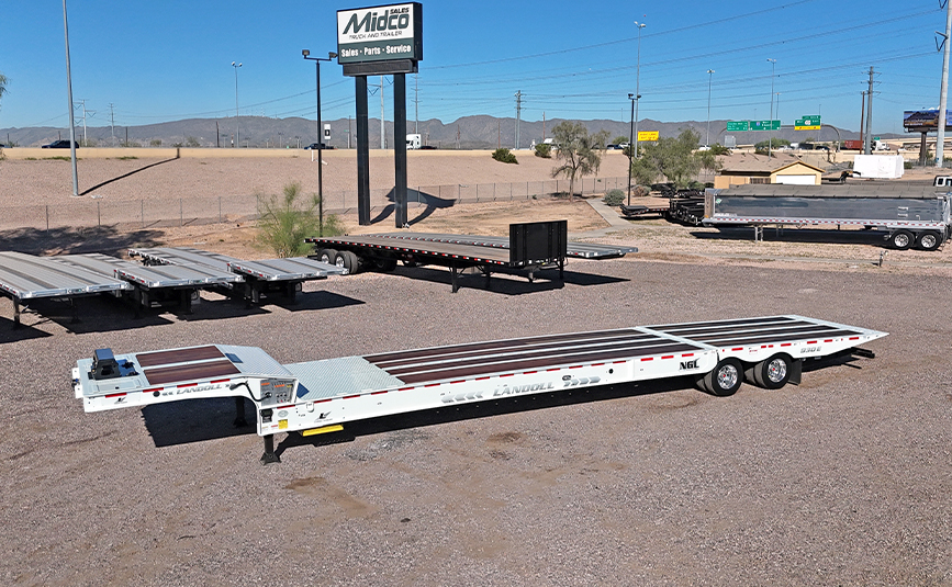 2026 landoll 930 traveling tail trailer - 03 - aerial top view