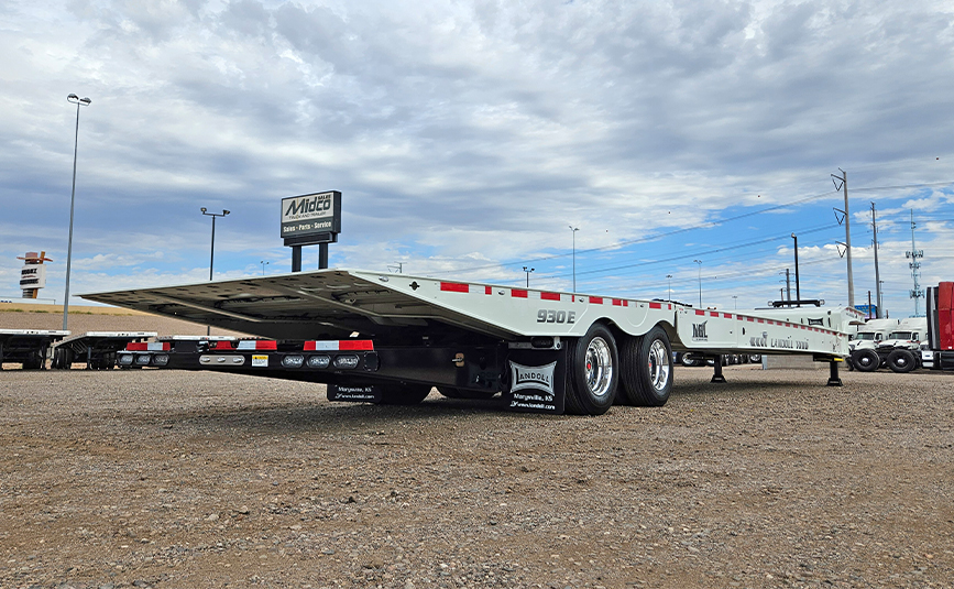 2026 landoll 930 traveling tail trailer - 07 - rear view