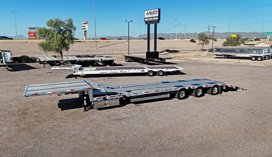 Drop Deck Trailer with Ramps: Versatility Meets Strength
